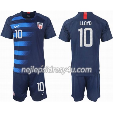 Fotbalový Dres Spojené Státy Americké LLOYD 10 Dětské Venkovní 2018/19